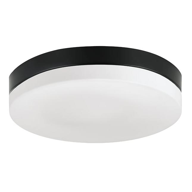 Prezent 67113 - Стельовий світильник для ванної кімнати PILLS 1xE27/60W/230V IP44 чорний