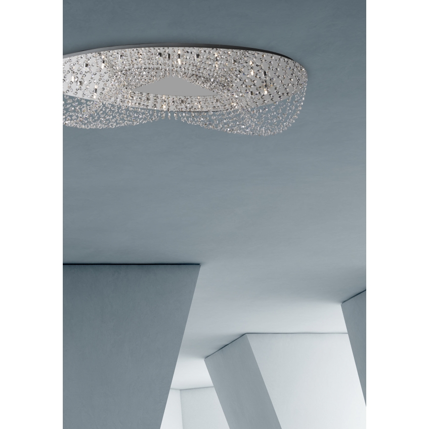 Prezent 69047 - Припотолочный светильник ELIPTHON 10xG9/33W/230V