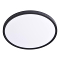 Prezent 70325 - Светодиодный регулируемый потолочный светильник TRIMO LED/18W/230V 3000-6000K диаметр 23 см черный