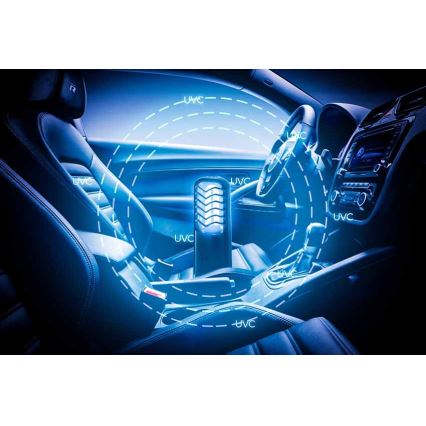 Prezent 70422 - Переносная дезинфицирующая бактерицидная лампа UVC/2,5W/5V USB