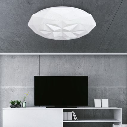 Prezent 71325 - Светодиодный потолочный светильник ARCTYK LED/35W/230V ⌀ 39,5 см