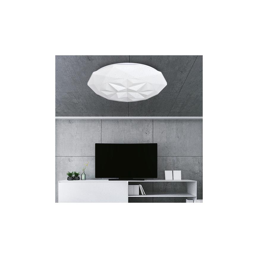 Prezent 71325 - Светодиодный потолочный светильник ARCTYK LED/35W/230V ⌀ 39,5 см
