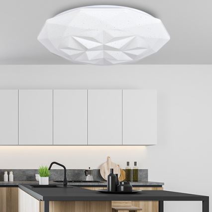 Prezent 71325 - Светодиодный потолочный светильник ARCTYK LED/35W/230V ⌀ 39,5 см