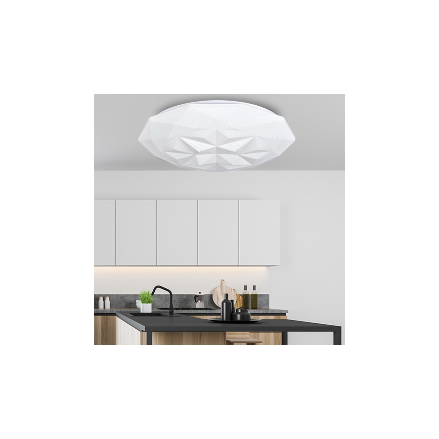 Prezent 71325 - Светодиодный потолочный светильник ARCTYK LED/35W/230V ⌀ 39,5 см