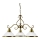 Prezent 75361 - Люстра на ланцюгу VIOLA 3xE14/40W/230V золотий