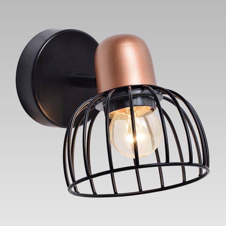Prezent 75462 - Настенный светильник BASKET 1xE27/60W/230V