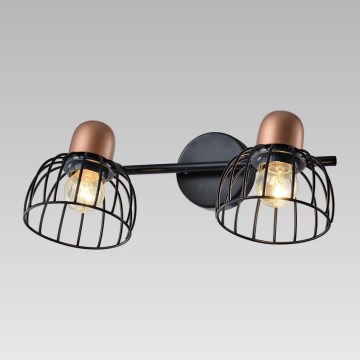 Prezent 75463 - Настінний світильник BASKET 2xE27/60W/230V