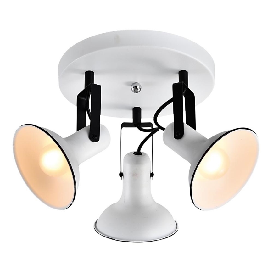 Prezent 75475 - Точковий світильник ANDORA 3xE14/40W/230V білий