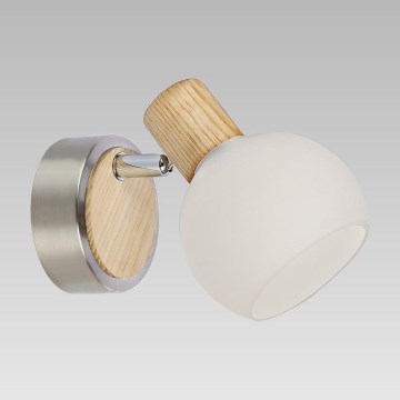 Prezent 75565 - Настенный светильник TONG 1xE14/25W/230V пепел