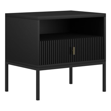 Приліжкова тумба SUE чорна