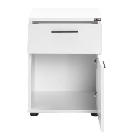 Приліжкова тумбочка 57x40 см білий