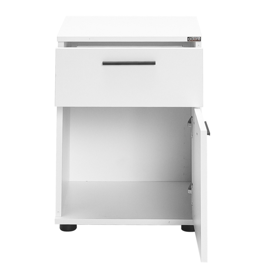 Приліжкова тумбочка 57x40 см білий