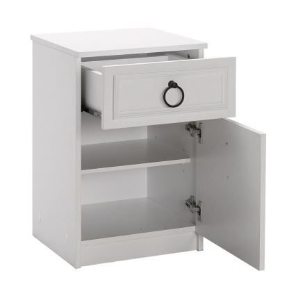 Приліжкова тумбочка 63x40 см білий