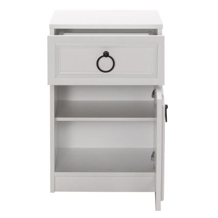 Приліжкова тумбочка 63x40 см білий