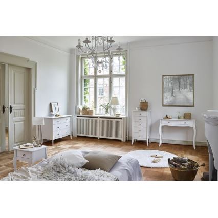 Приліжкова тумбочка BAROQUE 55x45 см білий
