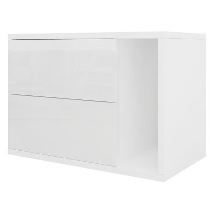 Приліжкова тумбочка BECE 40x57 см білий