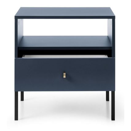 Приліжкова тумбочка MONO 56x54 см синій