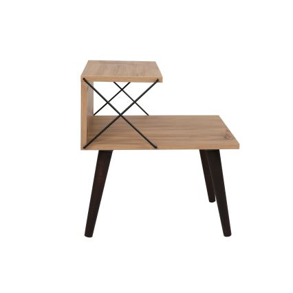 Приліжкова тумбочка CROSS 55x50 см коричневий