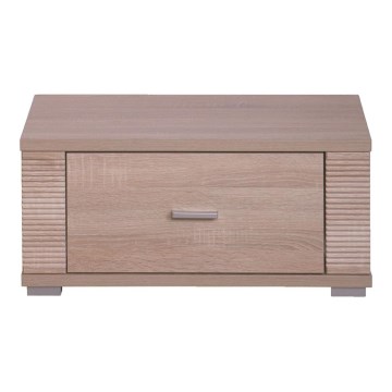 Приліжкова тумбочка THEMO 29x63 см коричневий