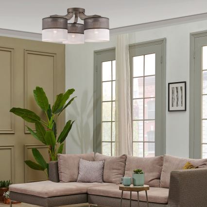 Припотолочная люстра ANDREA 3xE27/60W/230V