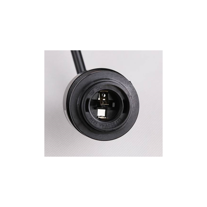 Припотолочная люстра ANDY 3xE27/40W/230V серый/золотистый/черный