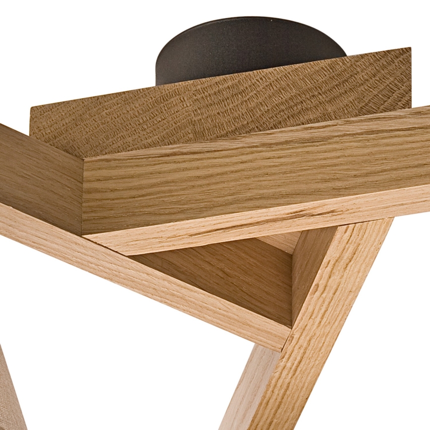 Припотолочная люстра ANTONIO 3xE14/40W/230V дуб