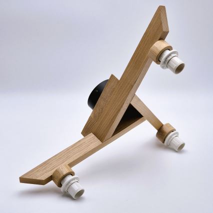 Припотолочная люстра ANTONIO 3xE14/40W/230V дуб