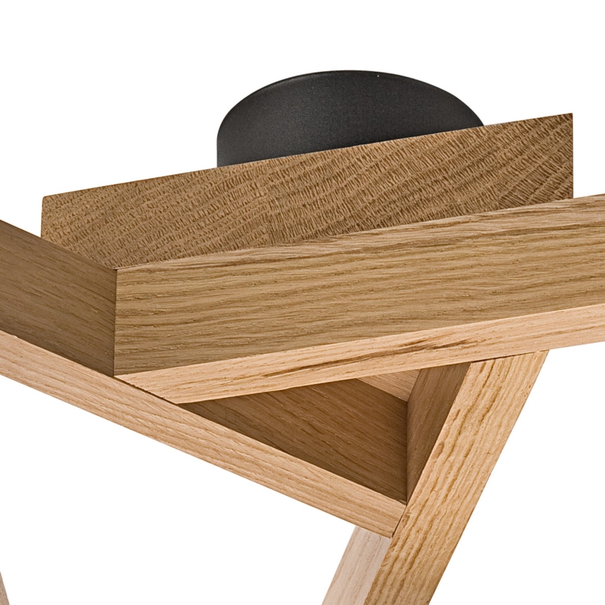 Припотолочная люстра ANTONIO 3xE14/40W/230V дуб