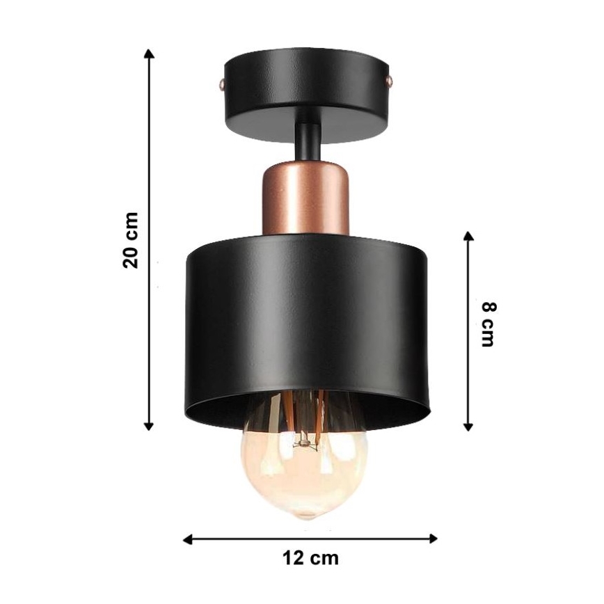 Припотолочная люстра BODO 1xE27/60W/230V
