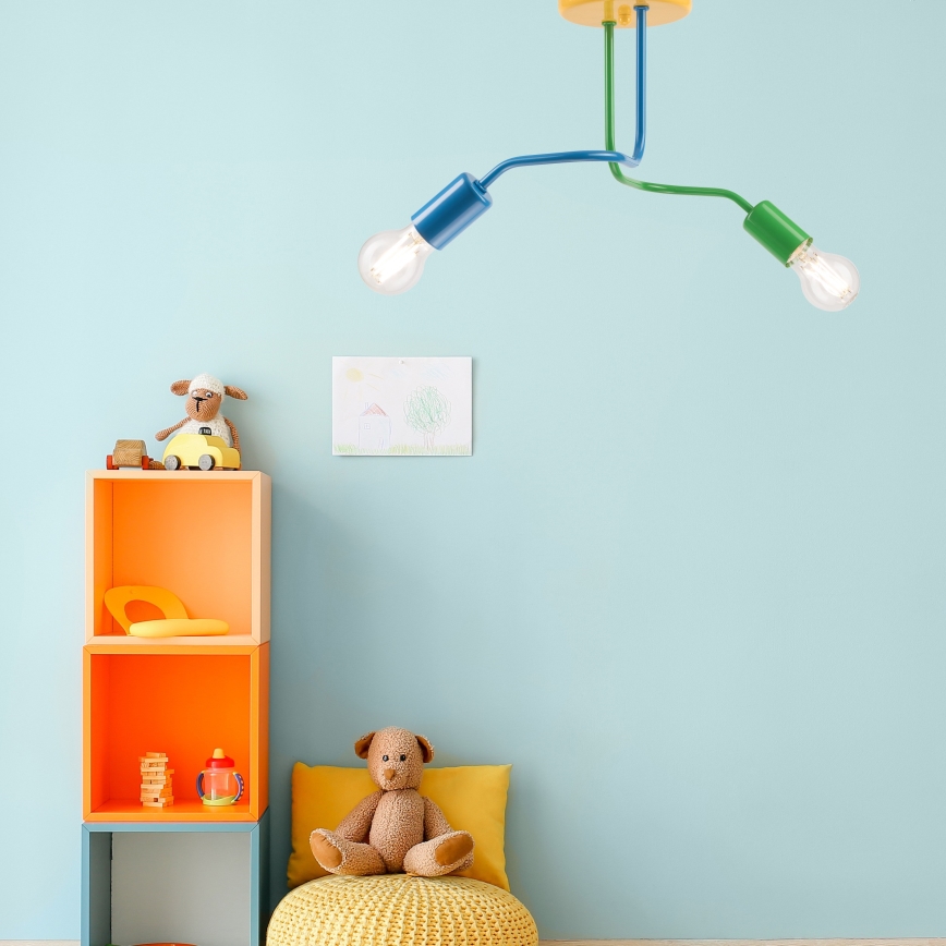 Припотолочная люстра CHARLIE 2xE27/60W/230V