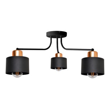 Припотолочная люстра EDISON 3xE27/15W/230V