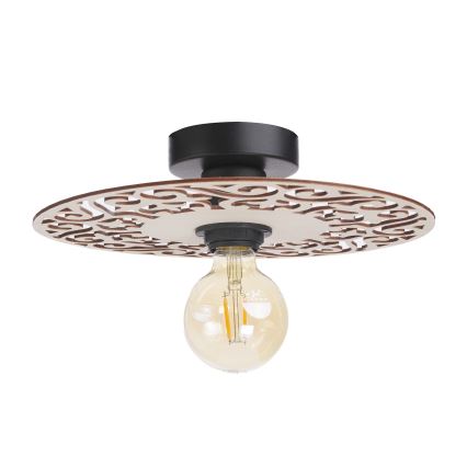 Припотолочная люстра FALCO 1xE27/60W/230V диаметр 30 см бежевый