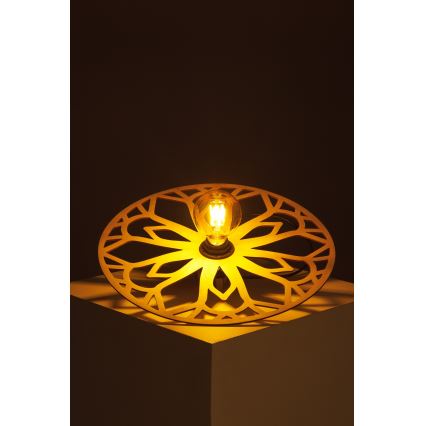 Припотолочная люстра FALCO 1xE27/60W/230V диаметр 40 см бежевый