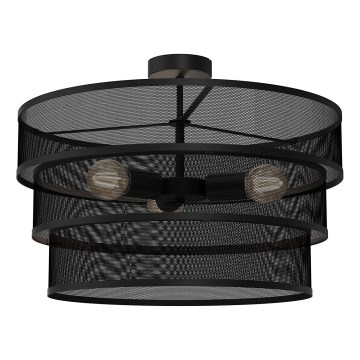 Припотолочная люстра GLUM 3xE27/60W/230V черная