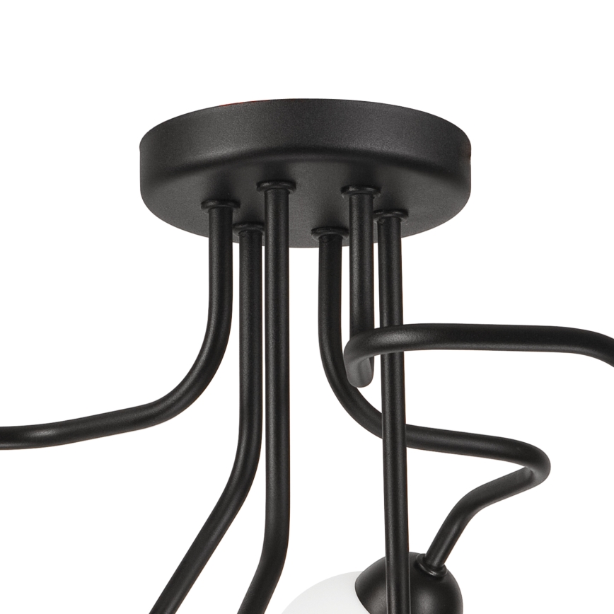 Припотолочная люстра HOLLY 6xG9/5W/230V черная