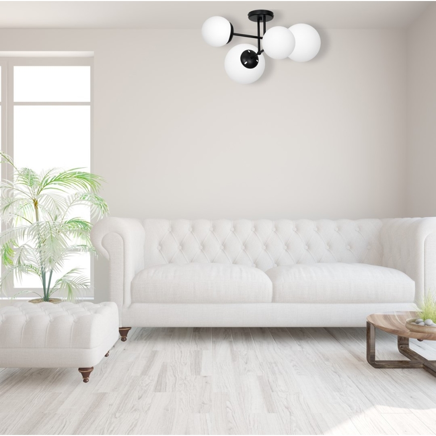 Припотолочная люстра LIMA 4xE14/40W/230V