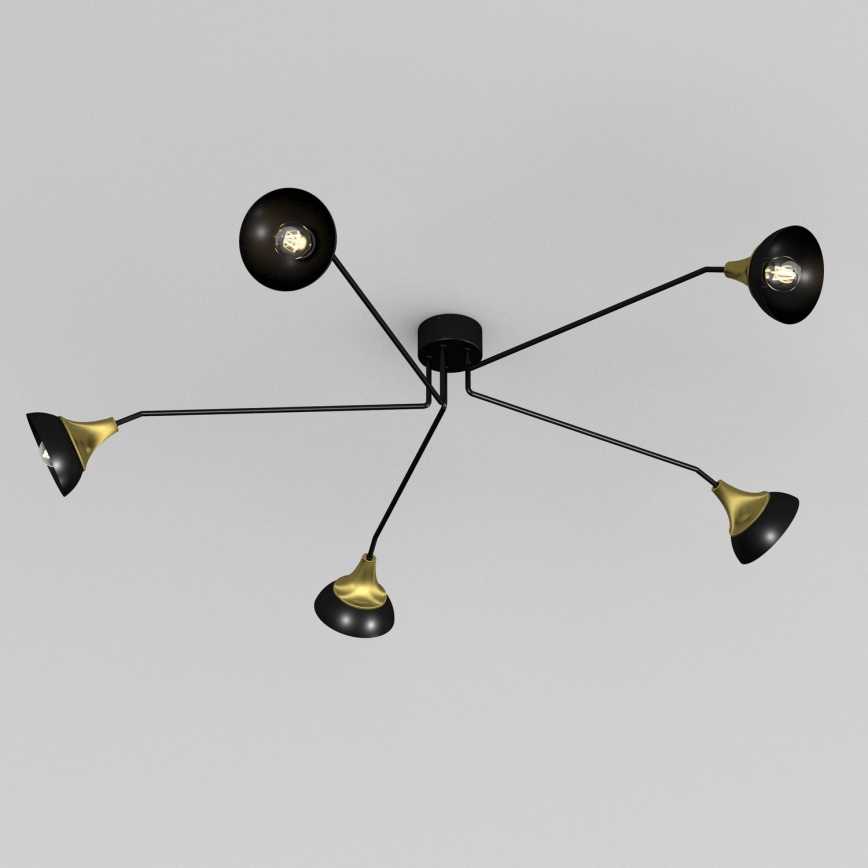 Припотолочная люстра NERGIS 5xE27/60W/230V