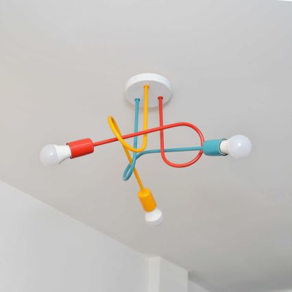 Припотолочная люстра OXFORD 3xE27/15W/230V