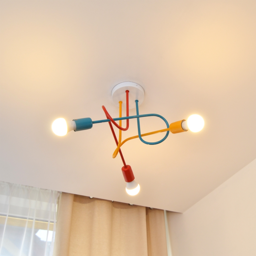 Припотолочная люстра OXFORD 3xE27/15W/230V