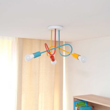 Припотолочная люстра OXFORD 3xE27/15W/230V