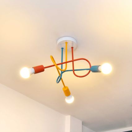 Припотолочная люстра OXFORD 3xE27/15W/230V