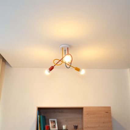 Припотолочная люстра OXFORD 3xE27/15W/230V