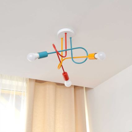 Припотолочная люстра OXFORD 3xE27/15W/230V