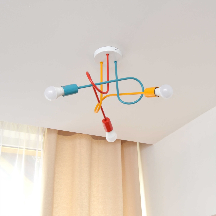 Припотолочная люстра OXFORD 3xE27/15W/230V