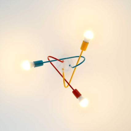 Припотолочная люстра OXFORD 3xE27/15W/230V