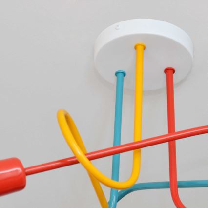 Припотолочная люстра OXFORD 3xE27/15W/230V