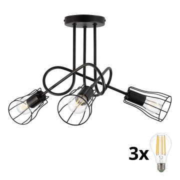 Припотолочная люстра OXFORD 3xE27/15W/230V