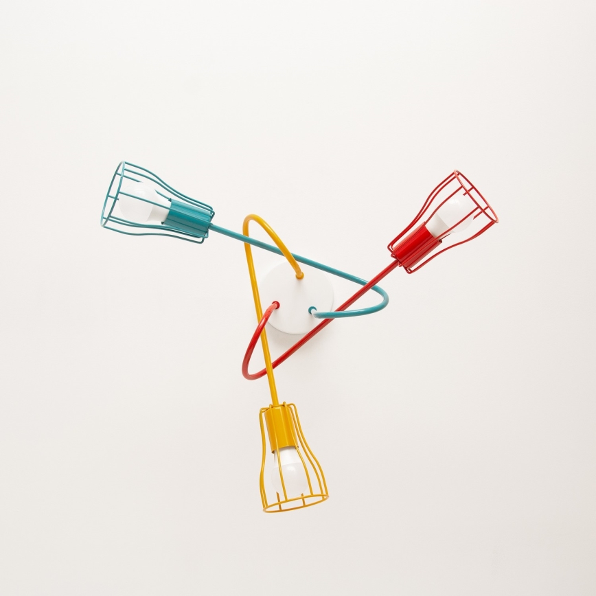 Припотолочная люстра OXFORD 3xE27/15W/230V