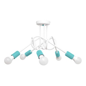 Припотолочная люстра OXFORD 5xE27/15W/230V