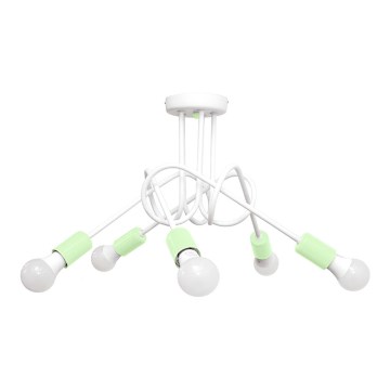 Припотолочная люстра OXFORD 5xE27/15W/230V